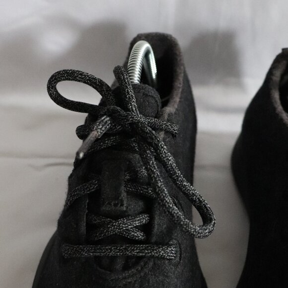 All Birds Merino Wool Korea Classic Black Lace Up W7 Washable Runner Shoes - Picture 6 of 10